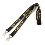 Rpet Full Colour Double Clip Deluxe Lanyards