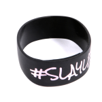 Extra Wide Silicone Wristband