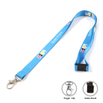 (Express) Full Colour Single Clip Deluxe Lanyards