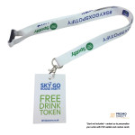 (Express) Full Colour Single Clip Deluxe Lanyards