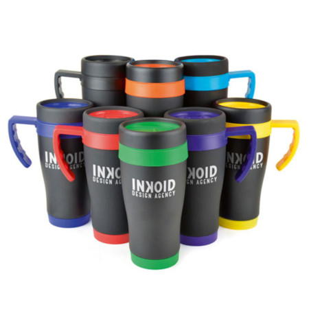 Oregon Black 400ml Travel Mug