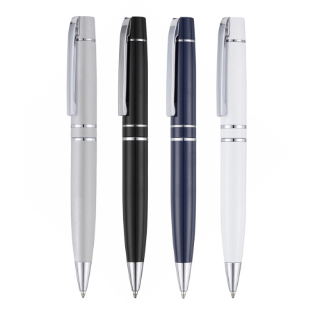 Duke Hinged Clip Ball Pen