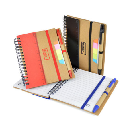 3 in 1 Natural Notebook