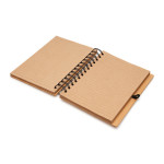 B6 Spiral Bamboo Notebook