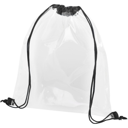 Lancaster transparent drawstring backpack 5L