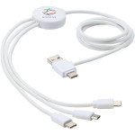 Pure 5-in-1 charging cable with antibacterial additive