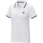 Amarago short sleeve women's tipping polo