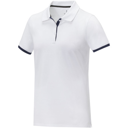 Morgan short sleeve women's duotone polo