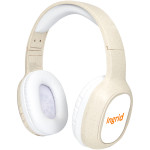 Riff wheat straw Bluetooth® headphones with microphone