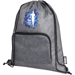 Ash recycled foldable drawstring bag 7L