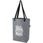 Felta GRS recycled felt tote bag with wide bottom 12L