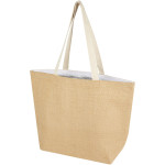 Juta 300 g/m² jute cooler tote bag 12L