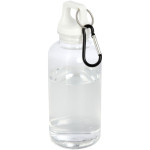 Oregon 400 ml RCS certified recycled plastic water bottle with carabiner