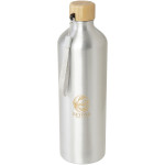 Malpeza 1000 ml RCS certified recycled aluminium water bottle