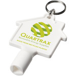 Maximilian house-shaped recycled utility key keychain