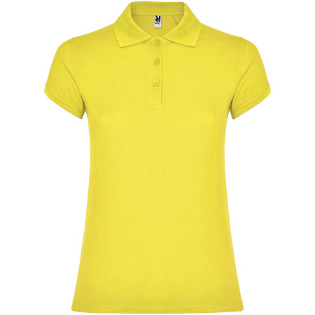 Star short sleeve women's polo